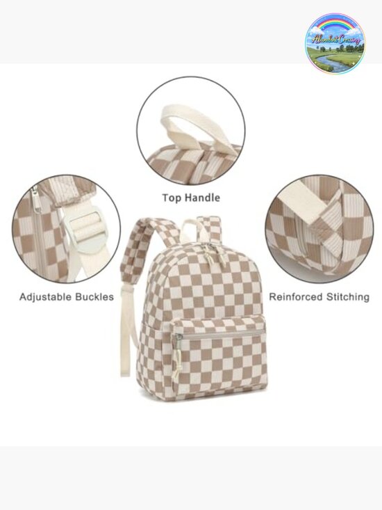 Corduroy Mini Backpack Purse Fashion Small Backpack Casual Daypack main image 4